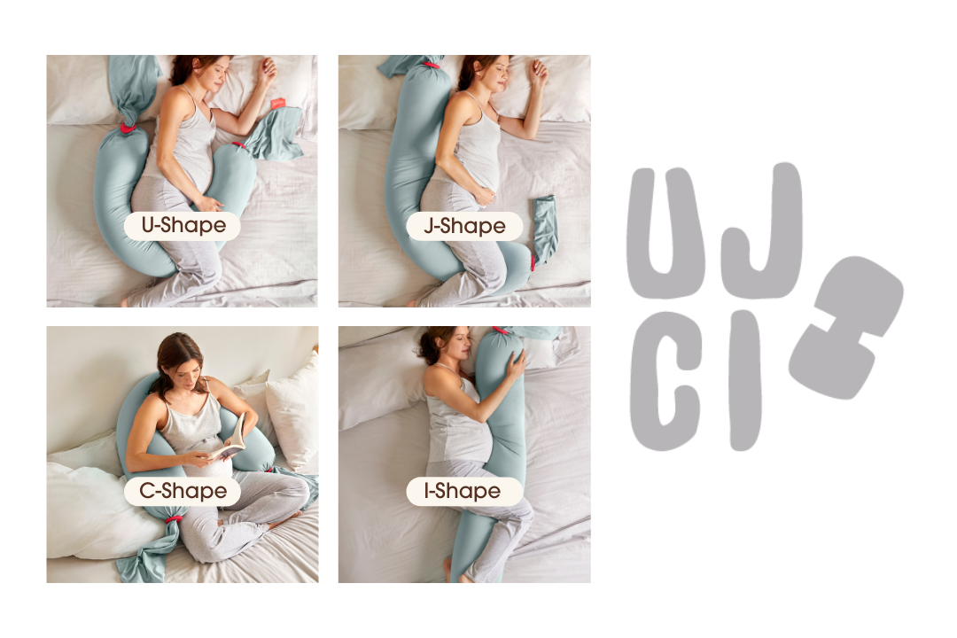 What pregnancy pillow shape is best? U, J, C, or I?