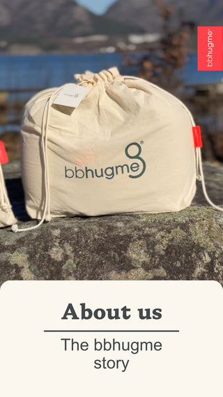 Beige drawstring bag with 