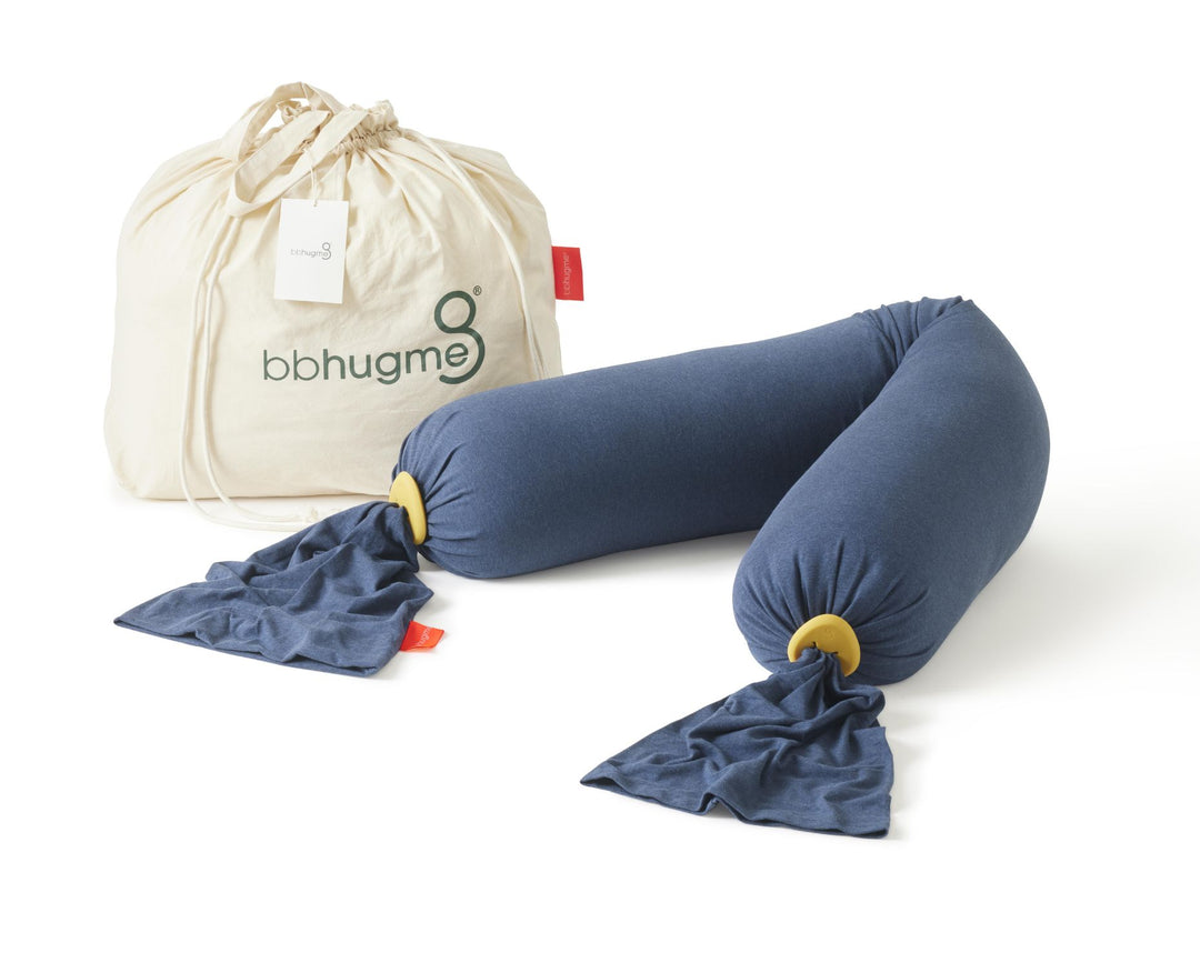 bbhugme Pregnancy Pillow Dusty Blue Travel Bag