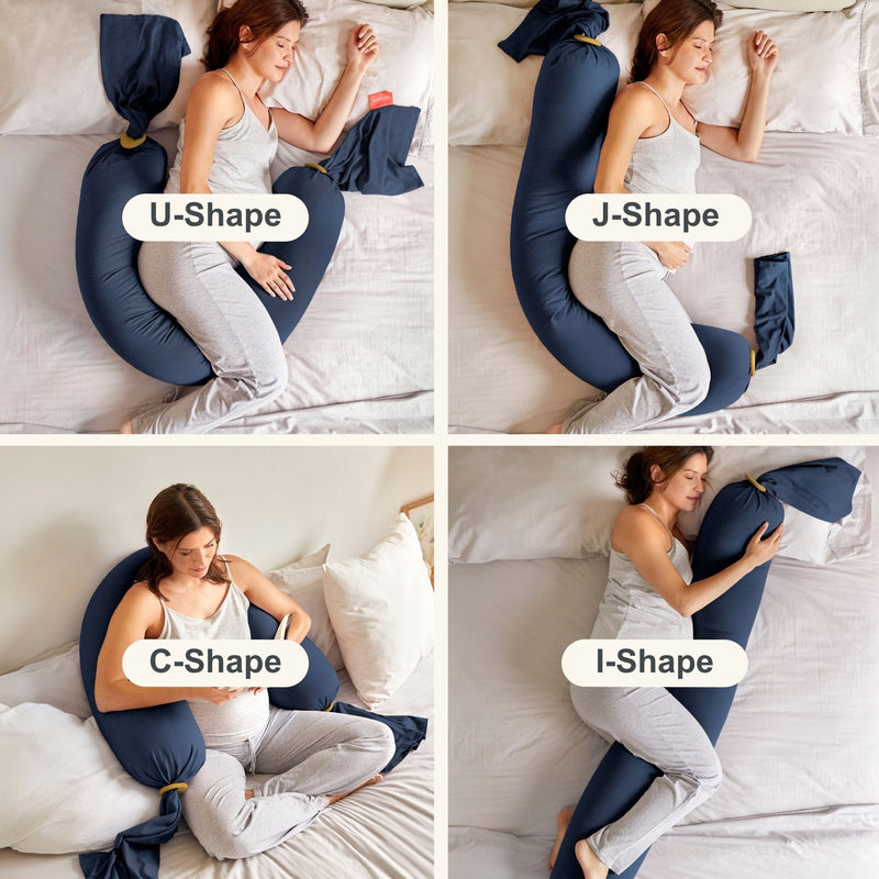bbhugme® Award-Winning Pregnancy Pillow in Midnight Blue